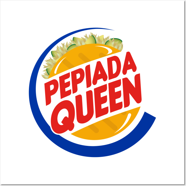 Pepiada Queen Arepa Logo - Venezuela Wall Art by MIMOgoShopping